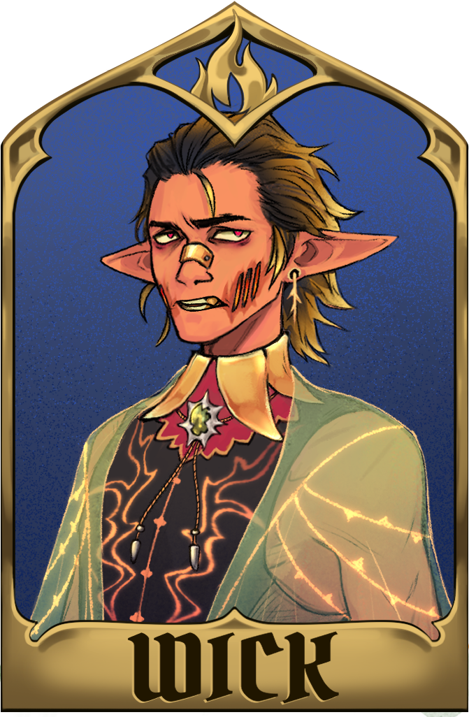 Wick soiree portrait